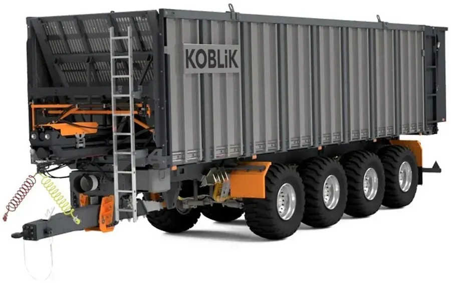 Полуприцеп с толкающей стенкой TM 450